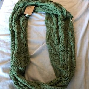 Olive green scarf